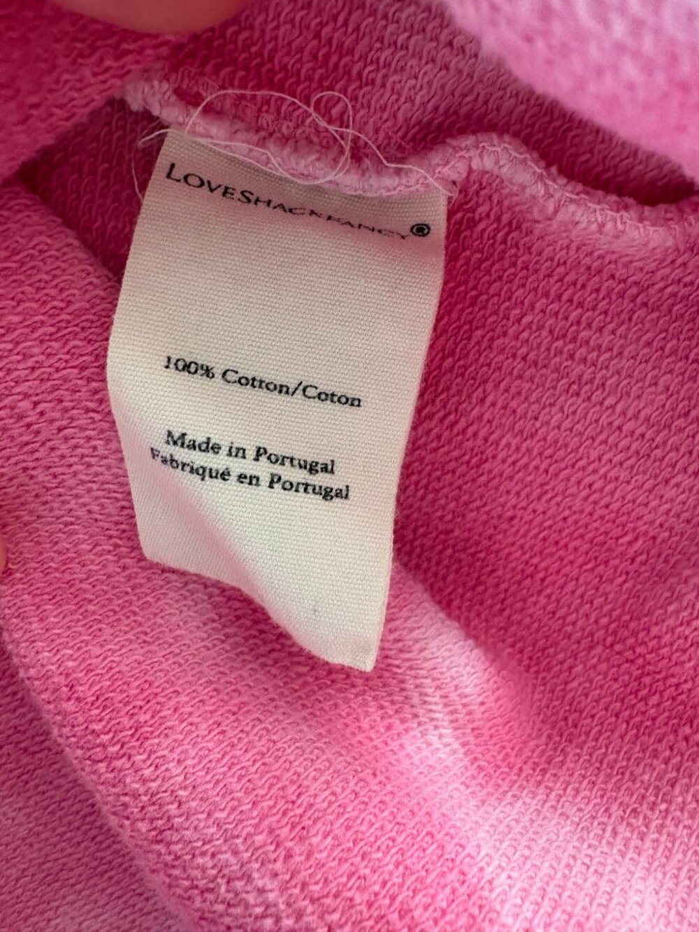 NWOT LoveShackFancy Bevan Hoodie Size XS - Picture 4 of 4